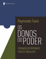 Os donos do poder - Formacao do - Raymundo Faoro.pdf